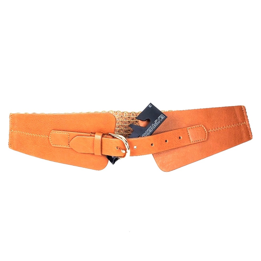 NWT Express Tan Belt with Adjustable Buckle